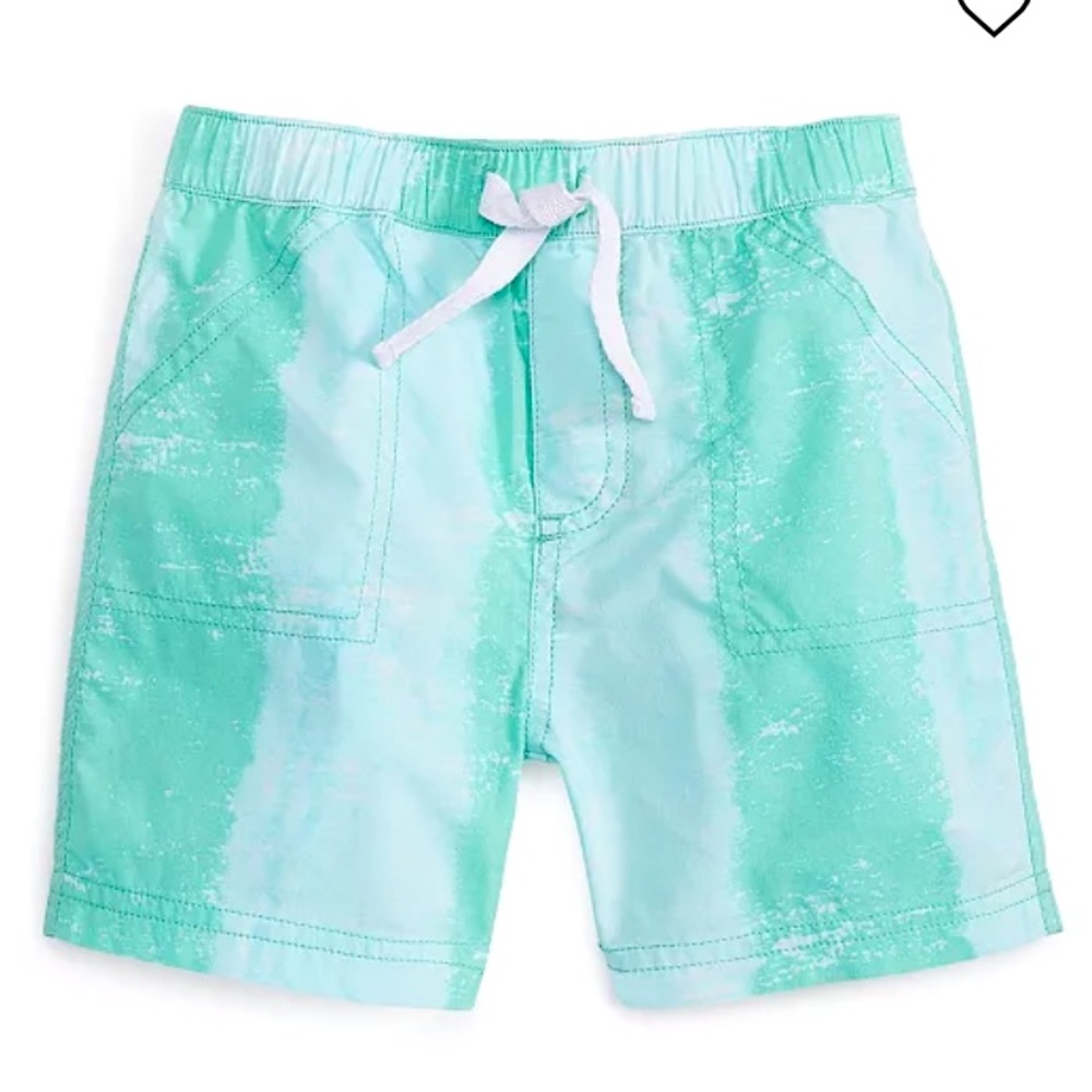 FIRST IMPRESSIONS Toddler Boys Cotton Tropical Smudge Shorts NWT
